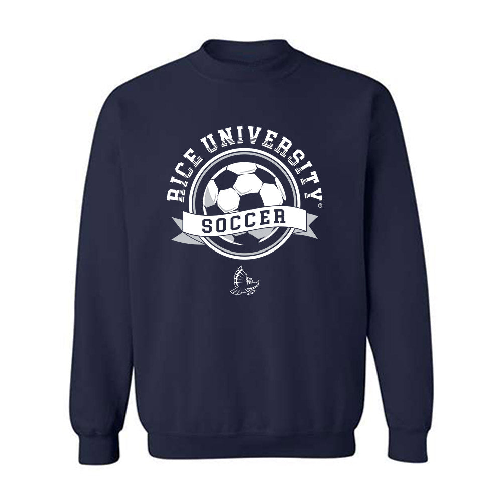 Rice - NCAA Women's Soccer : Kenzie Solomon - Sports Shersey Crewneck Sweatshirt-0