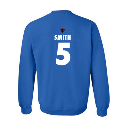 DePaul - NCAA Men's Basketball : RJ Smith - Sports Shersey Crewneck Sweatshirt-1