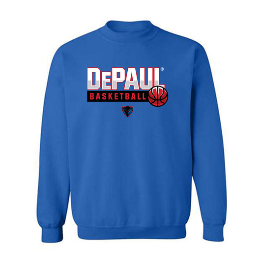 DePaul - NCAA Men's Basketball : Brandon Maclin - Sports Shersey Crewneck Sweatshirt-0