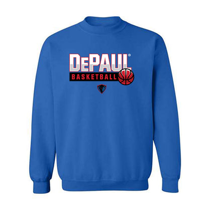 DePaul - NCAA Men's Basketball : Jeremy Lorenz - Sports Shersey Crewneck Sweatshirt-0