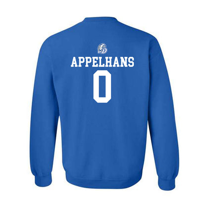 Drake - NCAA Men's Basketball : Braden Appelhans - Sports Shersey Crewneck Sweatshirt-1