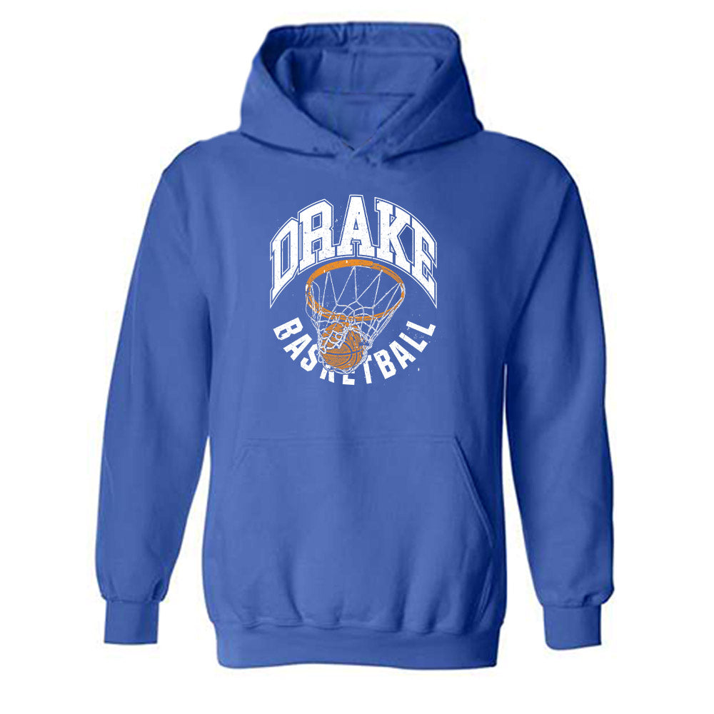 Drake - NCAA Men's Basketball : LJ Rush - Sports Shersey Hooded Sweatshirt-0