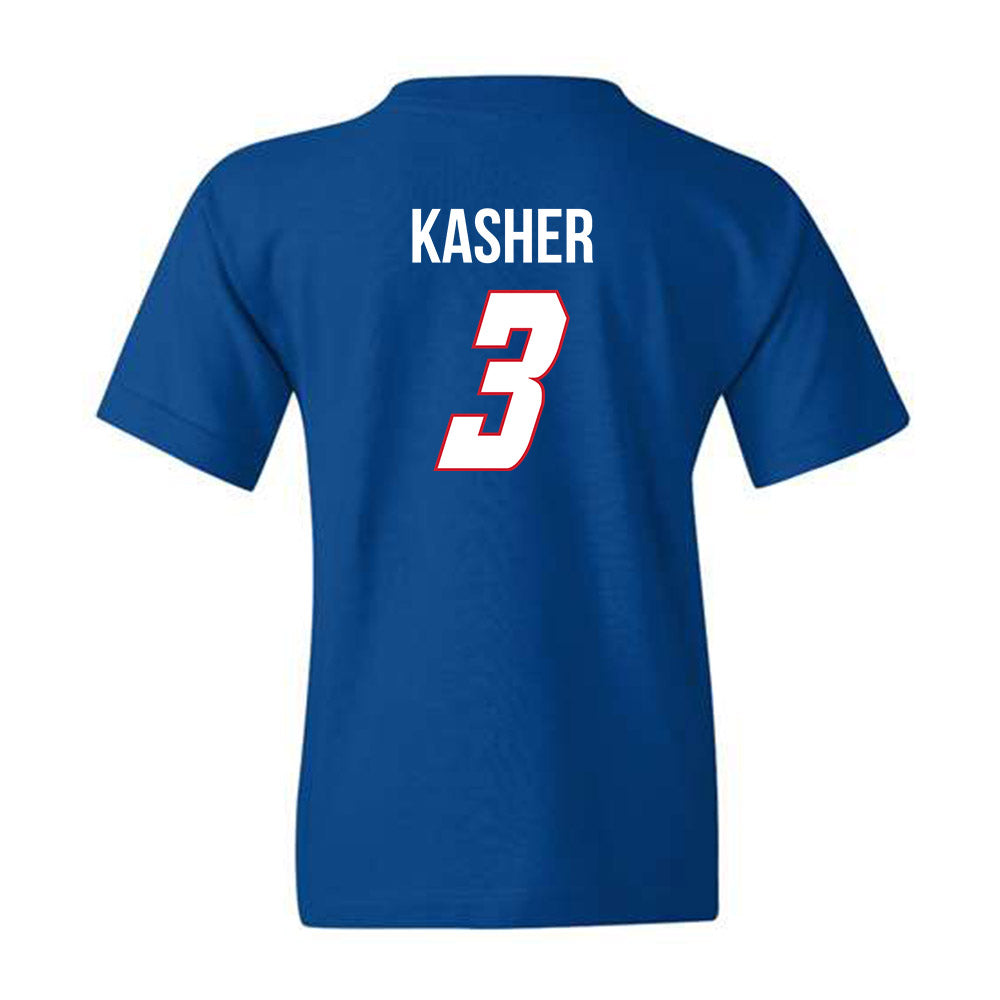 DePaul - NCAA Men's Basketball : Nate Kasher - Classic Shersey Youth T-Shirt