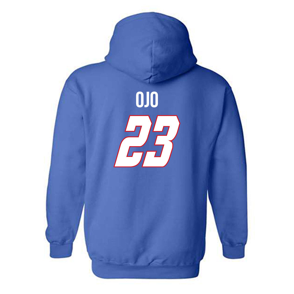 DePaul - NCAA Women's Basketball : Michelle Ojo - Classic Shersey Hooded Sweatshirt-1