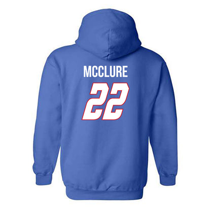 DePaul - NCAA Men's Basketball : Kruz McClure - Classic Shersey Hooded Sweatshirt-1