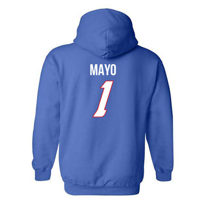 DePaul - NCAA Women's Basketball : Aizhanique Mayo - Classic Shersey Hooded Sweatshirt-1