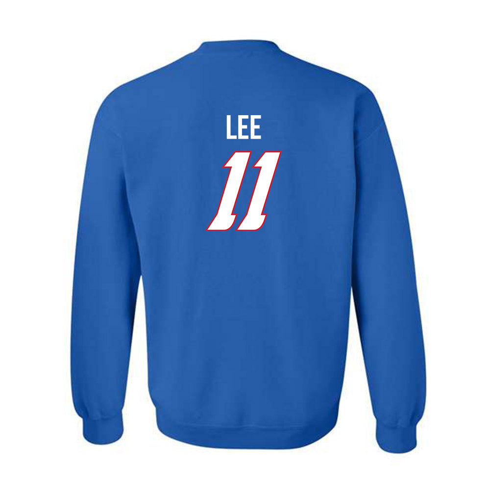DePaul - NCAA Women's Basketball : Sumer Lee - Classic Shersey Crewneck Sweatshirt-1