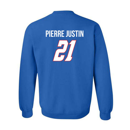 DePaul - NCAA Men's Basketball : Theo Pierre Justin - Classic Shersey Crewneck Sweatshirt-1