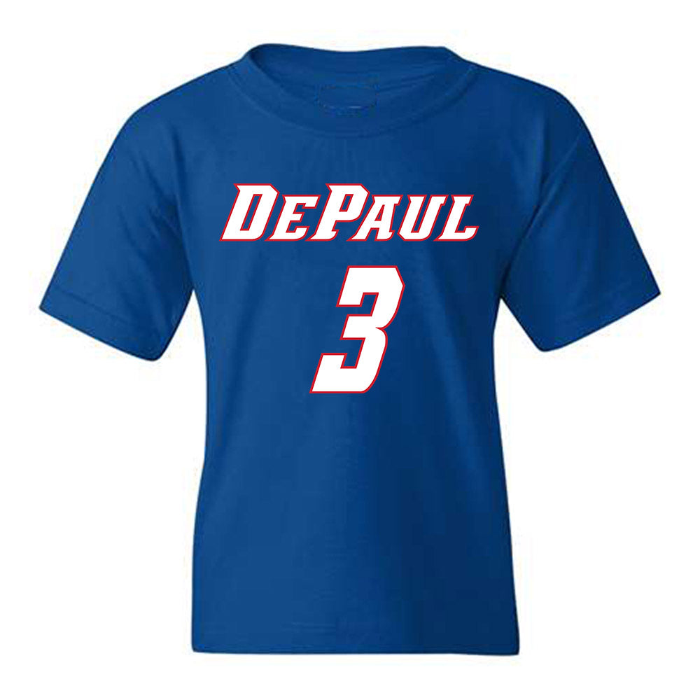 DePaul - NCAA Women's Basketball : Alayna West - Classic Shersey Youth T-Shirt-0