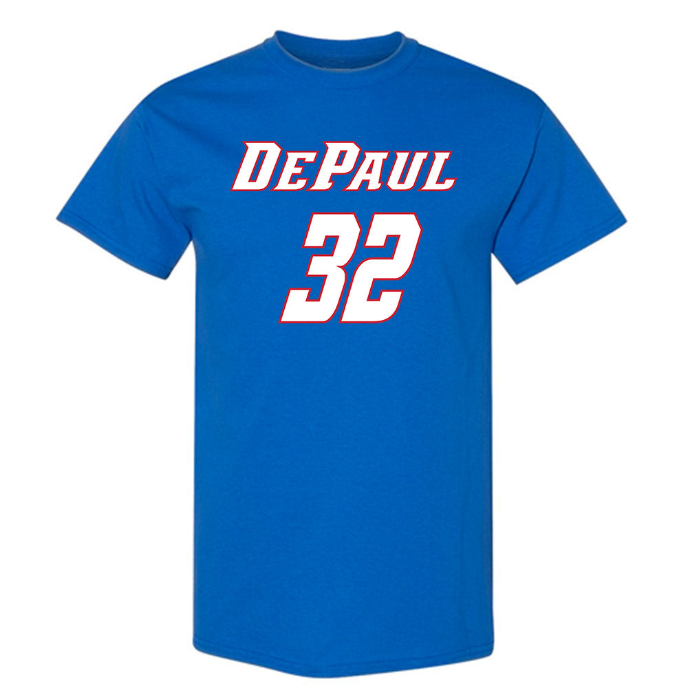 DePaul - NCAA Men's Basketball : Jeremy Lorenz - Classic Shersey T-Shirt-0
