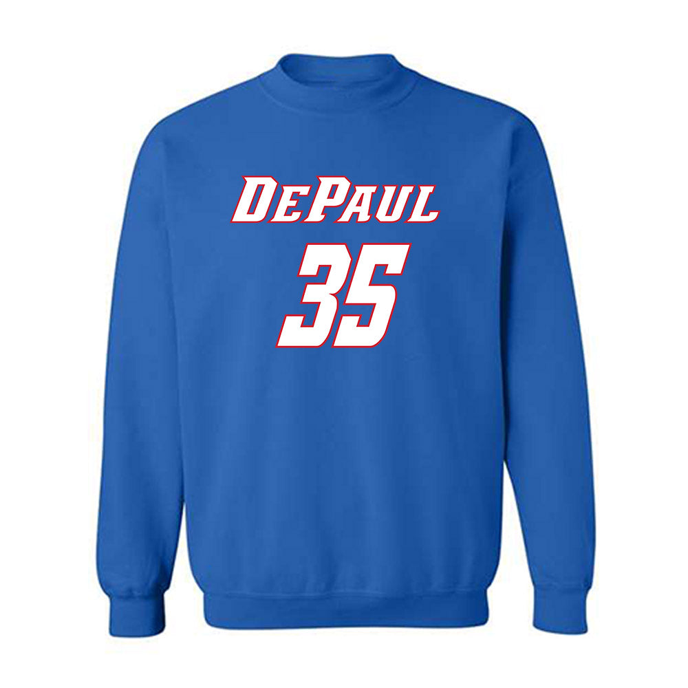 DePaul - NCAA Women's Basketball : Justis Odom - Classic Shersey Crewneck Sweatshirt-0