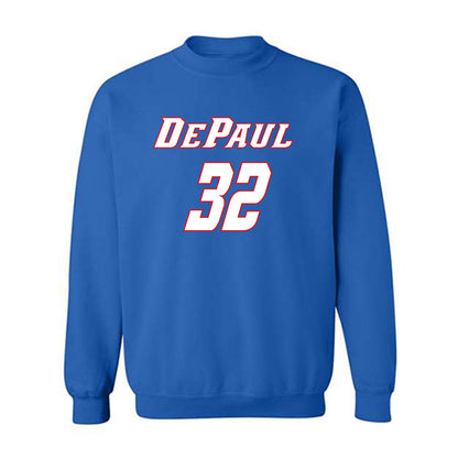 DePaul - NCAA Men's Basketball : Jeremy Lorenz - Classic Shersey Crewneck Sweatshirt-0
