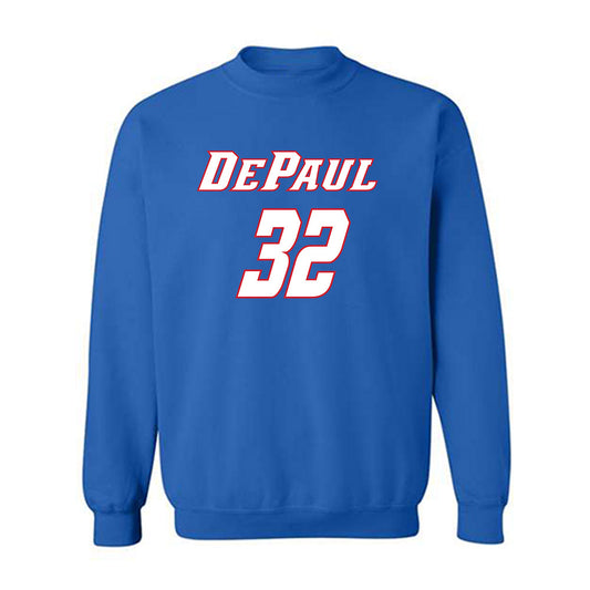 DePaul - NCAA Men's Basketball : Jeremy Lorenz - Classic Shersey Crewneck Sweatshirt-0