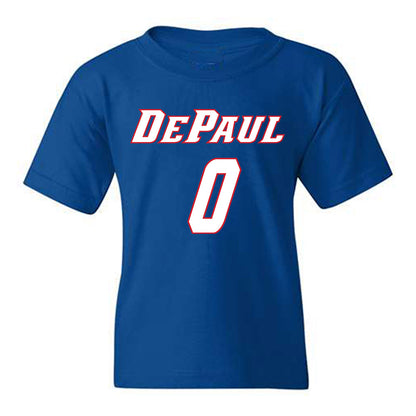 DePaul - NCAA Men's Basketball : Brandon Maclin - Classic Shersey Youth T-Shirt-0