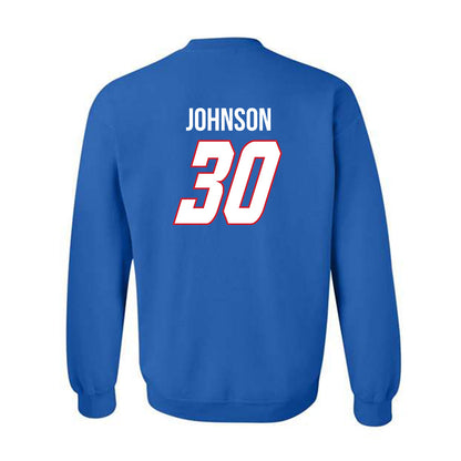 DePaul - NCAA Men's Soccer : Chance Johnson - Classic Shersey Crewneck Sweatshirt-1