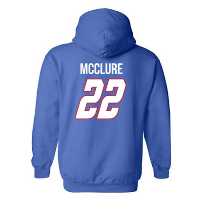 DePaul - NCAA Men's Basketball : Kruz McClure - Classic Shersey Hooded Sweatshirt-1
