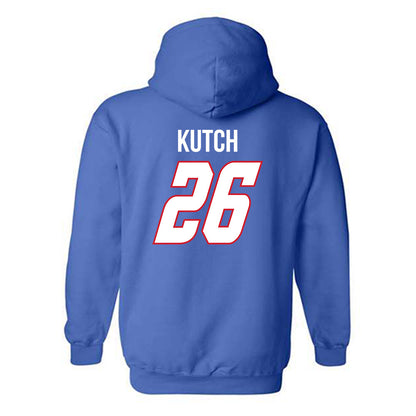 DePaul - NCAA Men's Soccer : Mason Kutch - Classic Shersey Hooded Sweatshirt-3