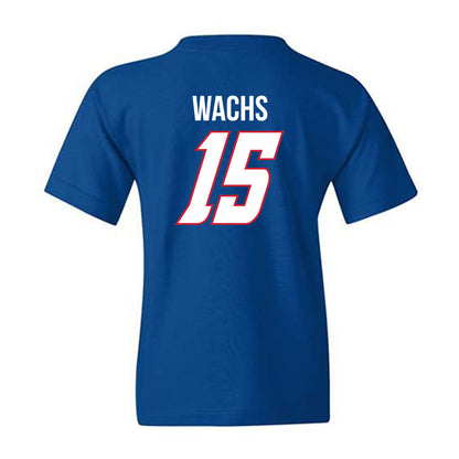 DePaul - NCAA Men's Soccer : Eli Wachs - Classic Shersey Youth T-Shirt-1