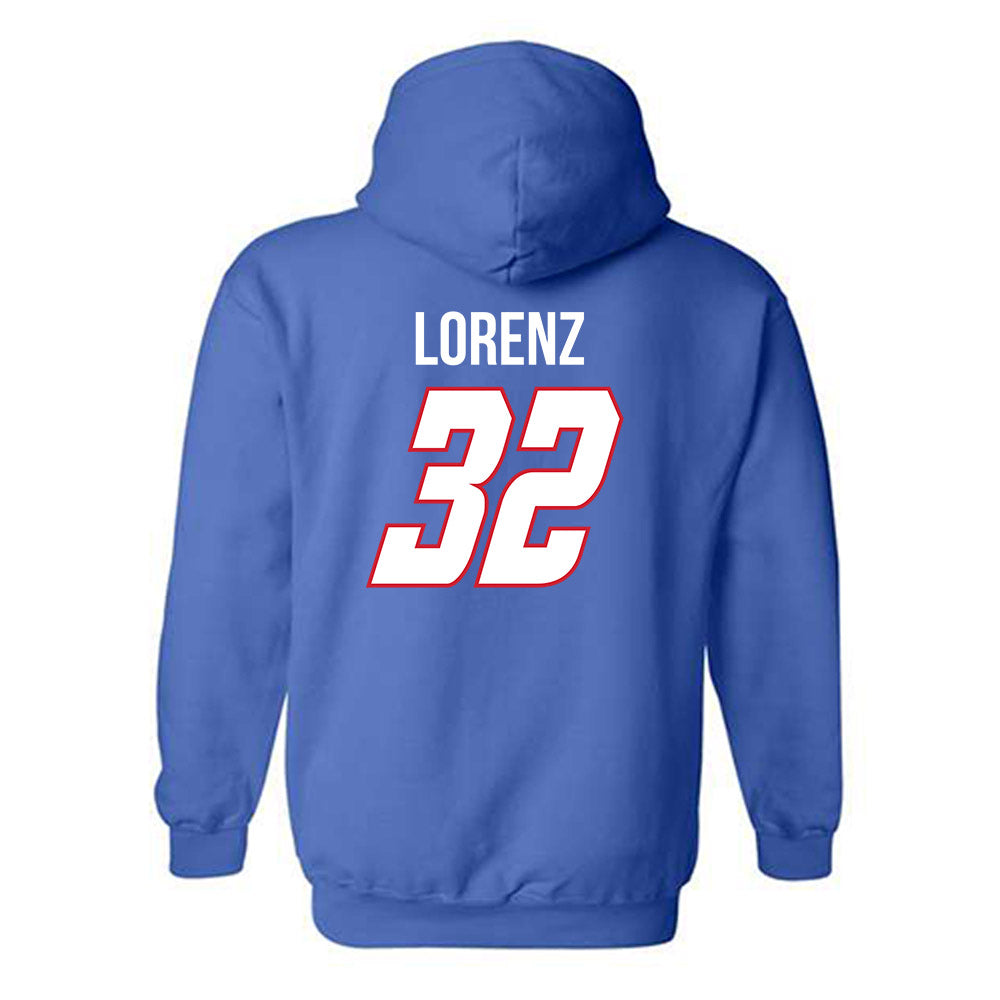 DePaul - NCAA Men's Basketball : Jeremy Lorenz - Classic Shersey Hooded Sweatshirt-1