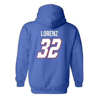 DePaul - NCAA Men's Basketball : Jeremy Lorenz - Classic Shersey Hooded Sweatshirt-1