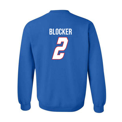 DePaul - NCAA Men's Basketball : Layden Blocker - Classic Shersey Crewneck Sweatshirt-1