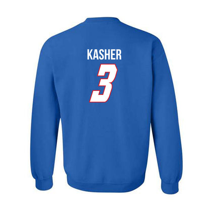 DePaul - NCAA Men's Basketball : Nate Kasher - Classic Shersey Crewneck Sweatshirt-1