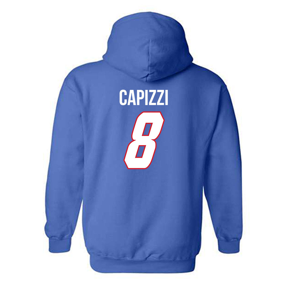 DePaul - NCAA Women's Soccer : Carolina Capizzi - Classic Shersey Hooded Sweatshirt-3