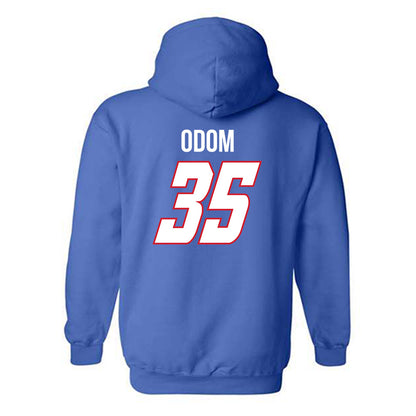 DePaul - NCAA Women's Basketball : Justis Odom - Classic Shersey Hooded Sweatshirt-1