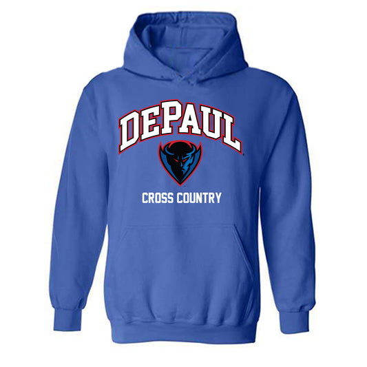 DePaul - NCAA Women's Cross Country : Jack Broghammer - Classic Shersey Hooded Sweatshirt-0