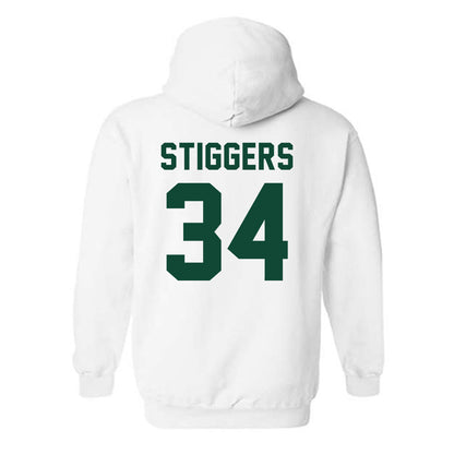 Ohio - NCAA Football : Troy Stiggers - Sports Shersey Hooded Sweatshirt-1