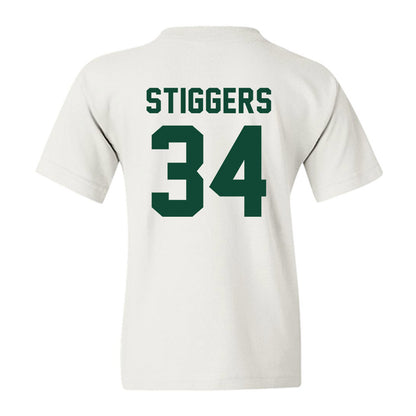 Ohio - NCAA Football : Troy Stiggers - Sports Shersey Youth T-Shirt-1