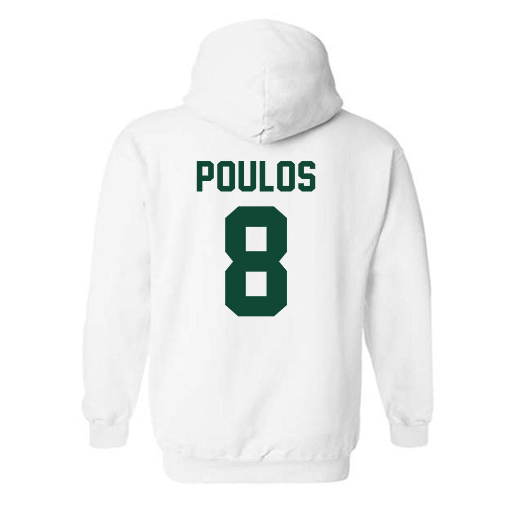 Ohio - NCAA Football : Nicholas Poulos - Sports Shersey Hooded Sweatshirt-1