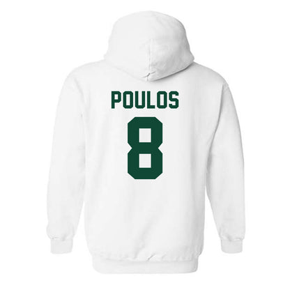 Ohio - NCAA Football : Nicholas Poulos - Sports Shersey Hooded Sweatshirt-1