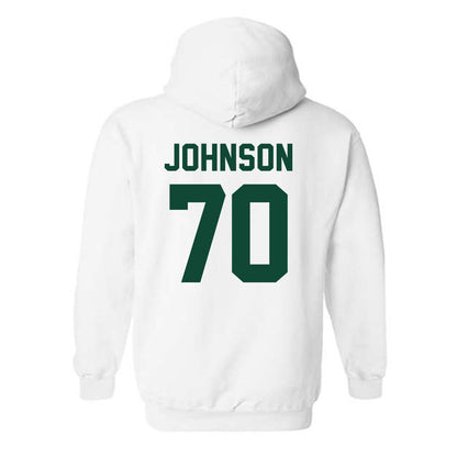 Ohio - NCAA Football : Joshua Johnson - Sports Shersey Hooded Sweatshirt-1