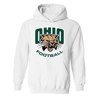 Ohio - NCAA Football : Brack Peacock - Sports Shersey Hooded Sweatshirt-0