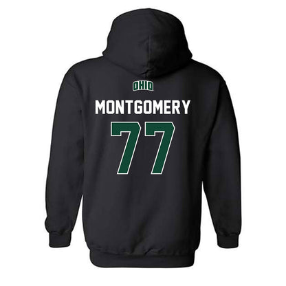 Ohio - NCAA Football : Mike Montgomery - Sports Shersey Hooded Sweatshirt-1