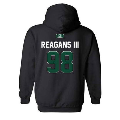 Ohio - NCAA Football : Derek Reagans III - Sports Shersey Hooded Sweatshirt-1