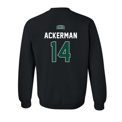 Ohio - NCAA Football : Ike Ackerman - Sports Shersey Crewneck Sweatshirt-1