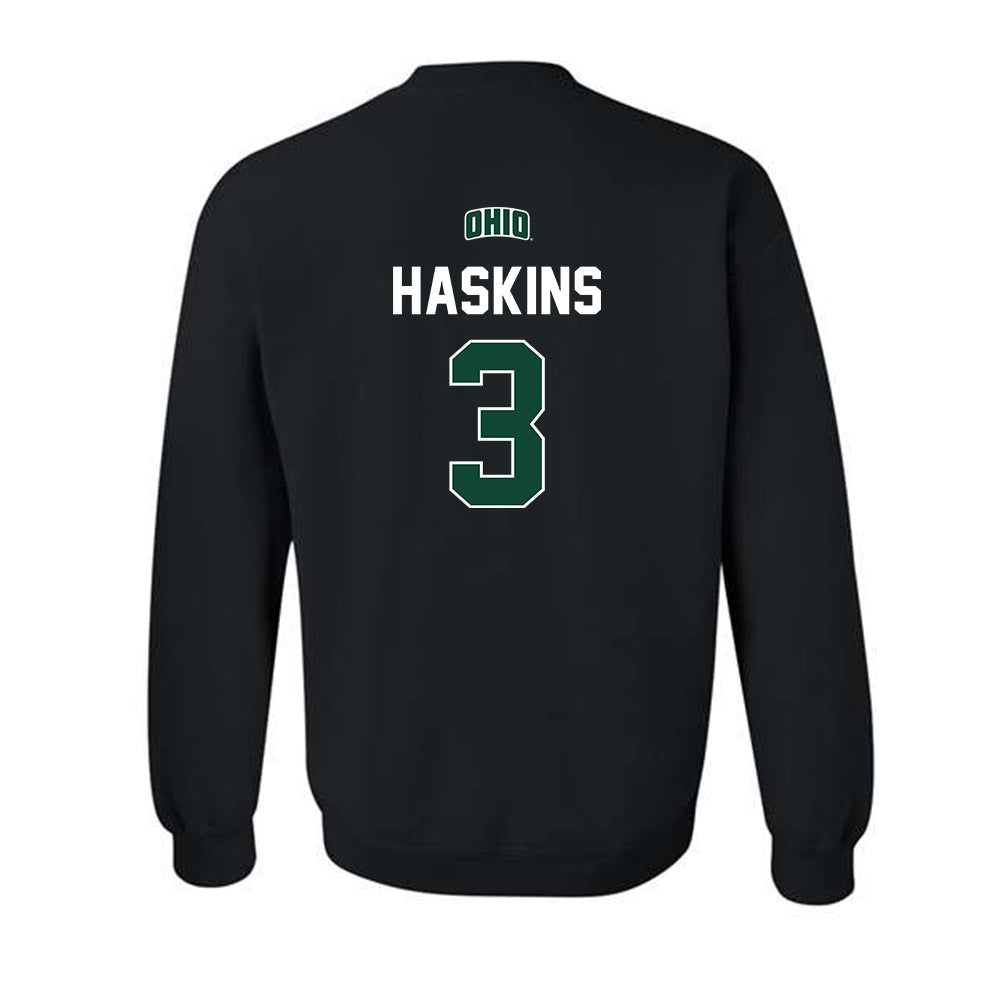 Ohio - NCAA Football : JT Haskins - Sports Shersey Crewneck Sweatshirt-1