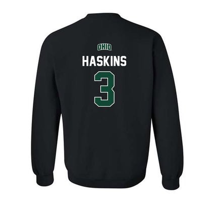 Ohio - NCAA Football : JT Haskins - Sports Shersey Crewneck Sweatshirt-1