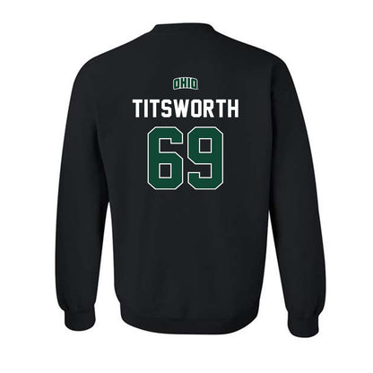 Ohio - NCAA Football Legends : Parker Titsworth - Sports Shersey Crewneck Sweatshirt-1