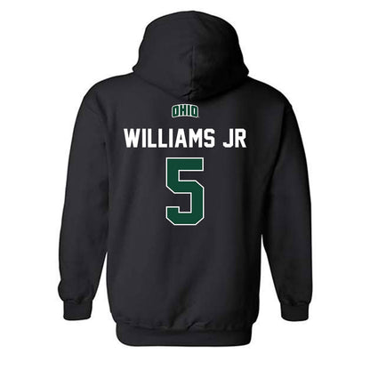 Ohio - NCAA Football : Adonis Williams Jr - Sports Shersey Hooded Sweatshirt-1