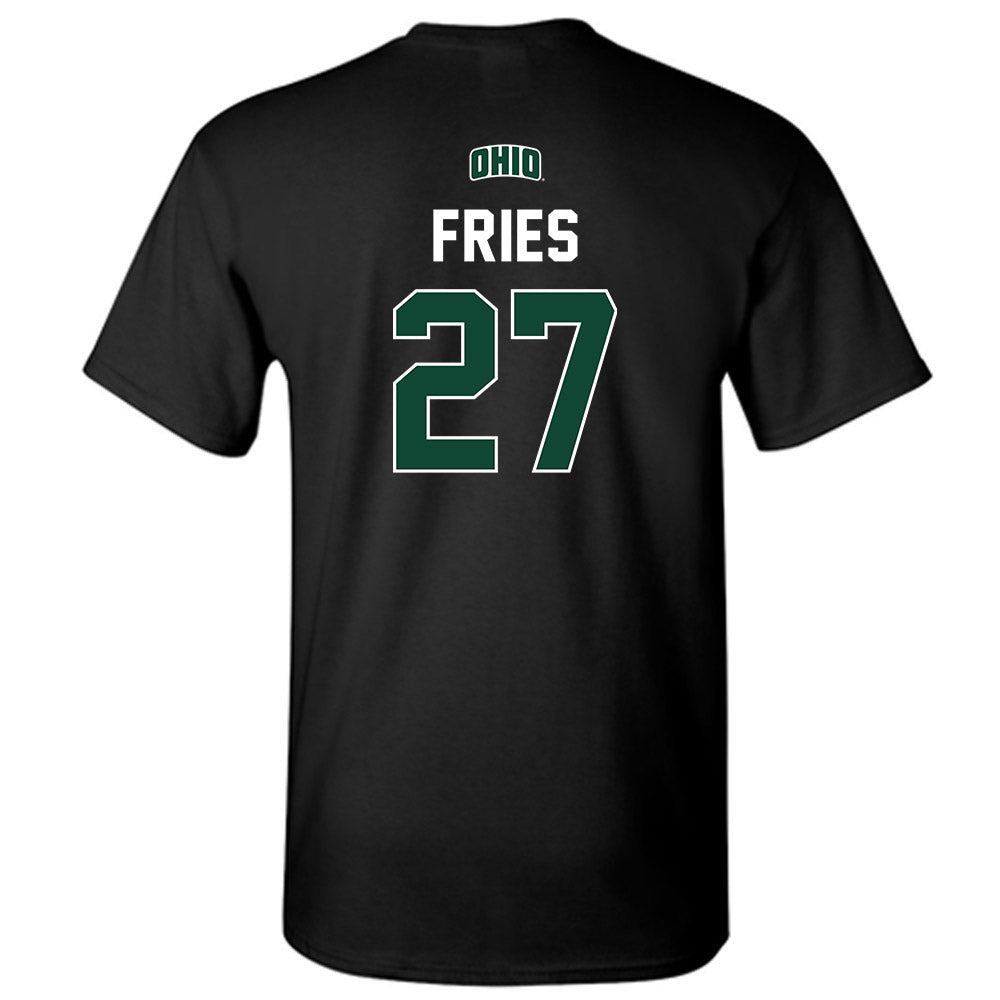 Ohio - NCAA Football : Jack Fries - Sports Shersey T-Shirt-1