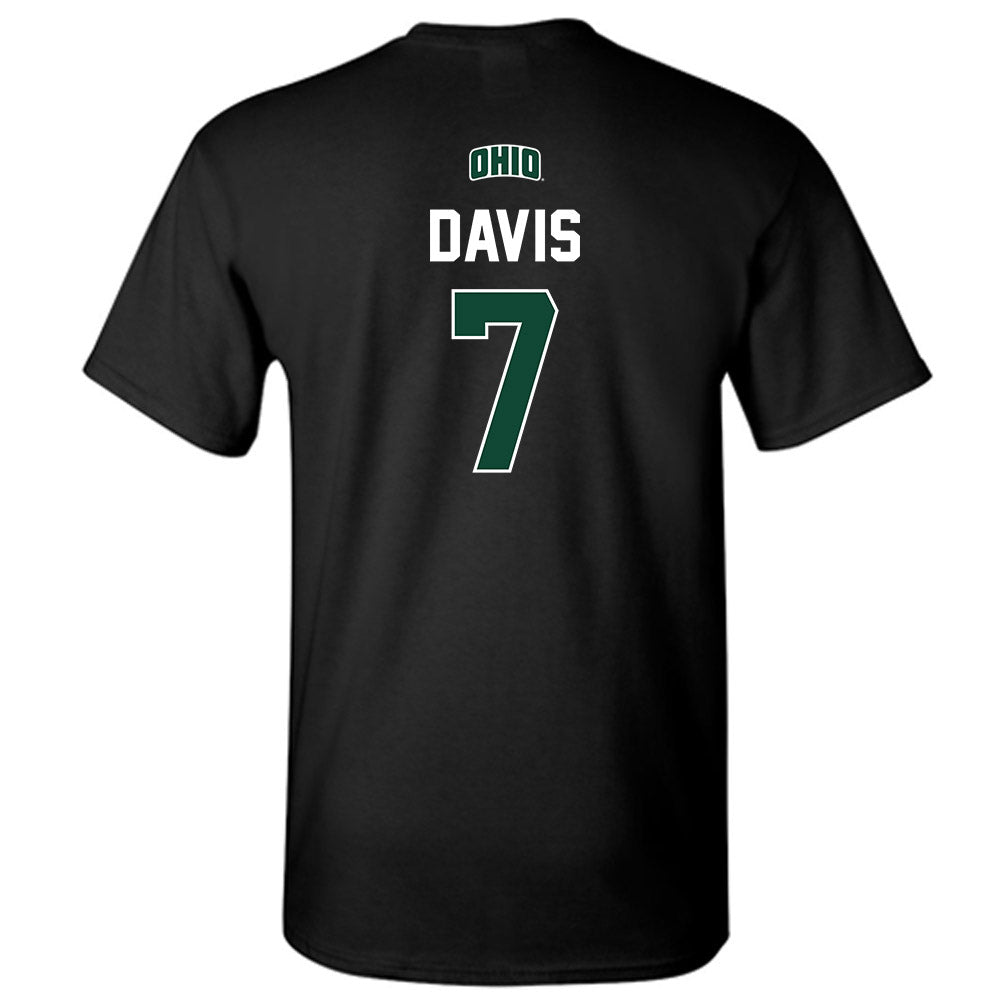 Ohio - NCAA Football : Levi Davis - Sports Shersey T-Shirt-1