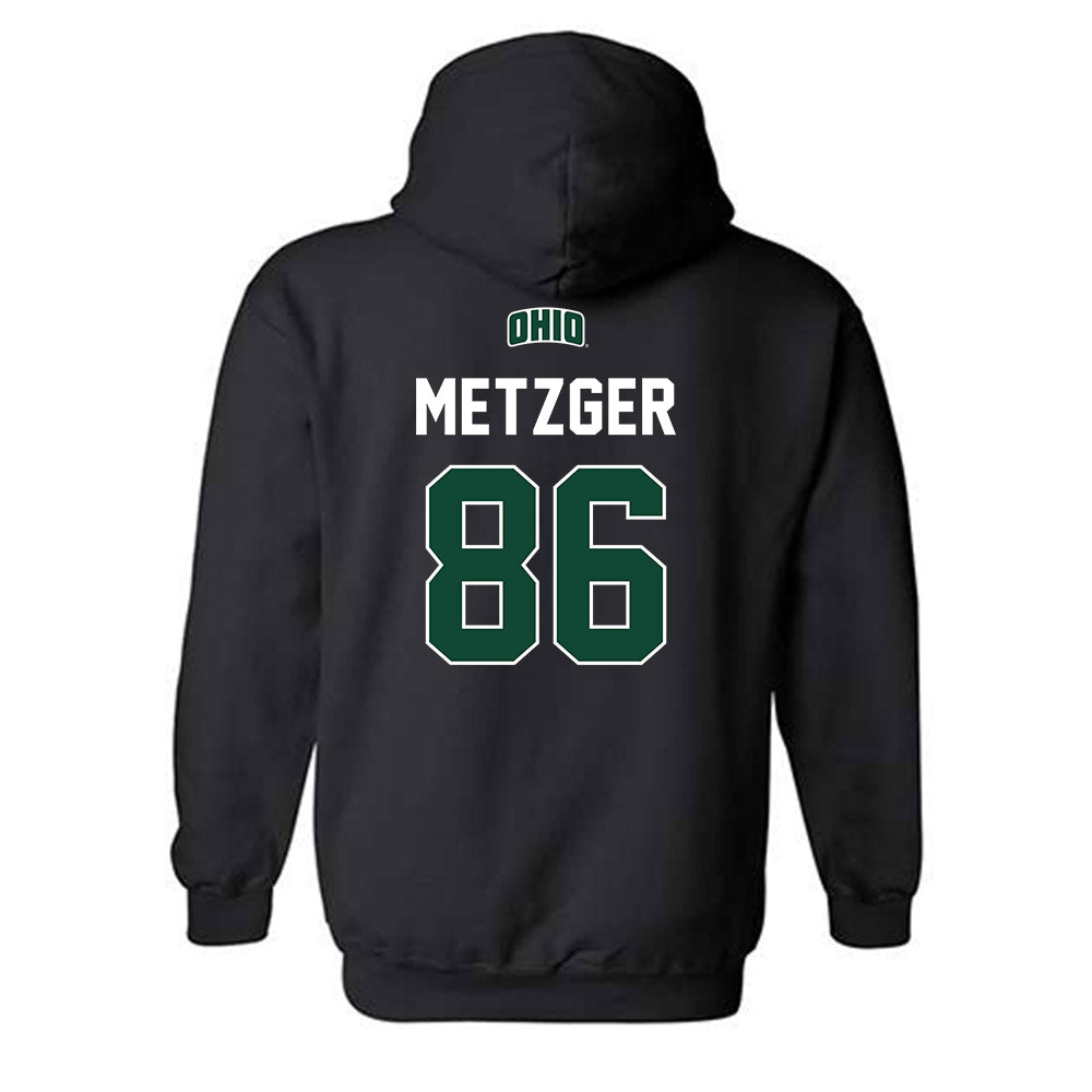 Ohio - NCAA Football : Andrew Metzger - Sports Shersey Hooded Sweatshirt-1