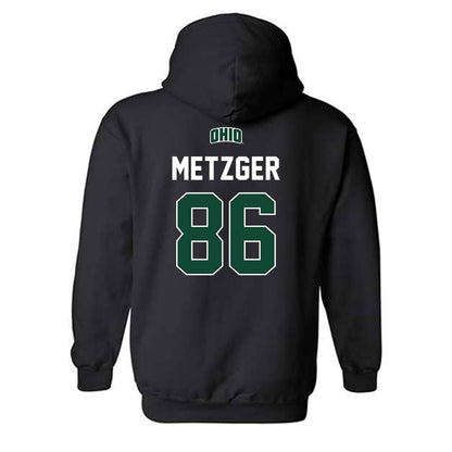 Ohio - NCAA Football : Andrew Metzger - Sports Shersey Hooded Sweatshirt-1