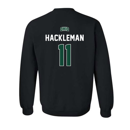 Ohio - NCAA Football : Zach Hackleman - Sports Shersey Crewneck Sweatshirt-1