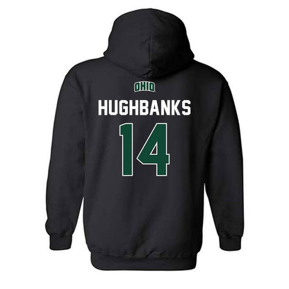 Ohio - NCAA Football : Marcus Hughbanks - Sports Shersey Hooded Sweatshirt-1
