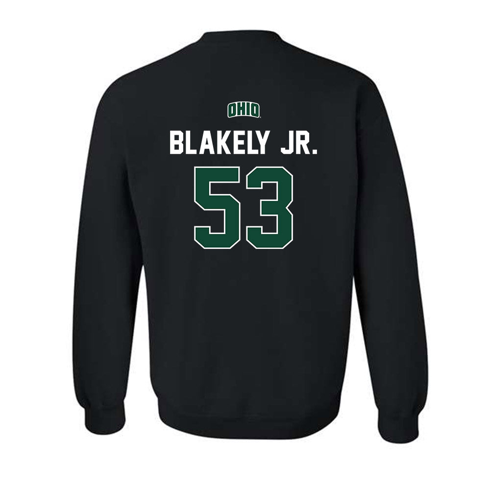 Ohio - NCAA Football : Lance Blakely Jr. - Sports Shersey Crewneck Sweatshirt-1