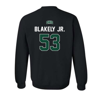 Ohio - NCAA Football : Lance Blakely Jr. - Sports Shersey Crewneck Sweatshirt-1